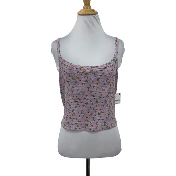 Free People Intimately Tank Top Womens L Large Lilac One of the Girls Camisole - Picture 1 of 16